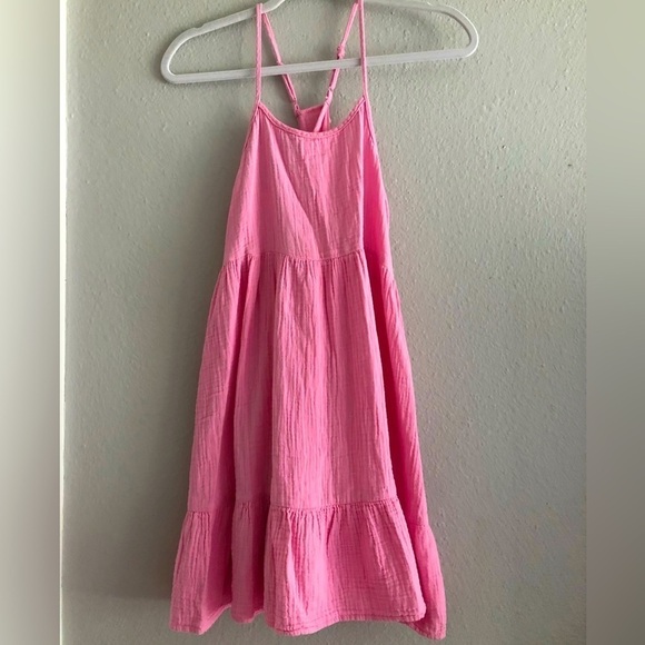 Cat & Jack Other - Cat & Jack pink soft cotton dress sz 10/12